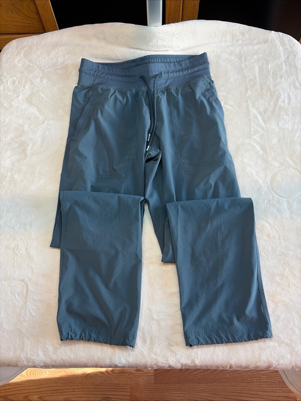 Free Fly Green/Blue Drawstring Pull On Joggers Women’s Sz S